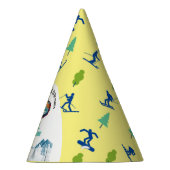 スキー誕生日パーティースノーボード パーティーハット (右)