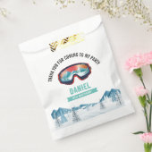 スキー誕生日パーティースノーボード フェイバーバッグ (封をした状態)