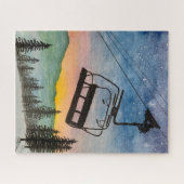 スキー走ヤーの最後のジグソーパズル ジグソーパズル (横)