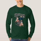 スキー趣味 Tシャツ (正面)