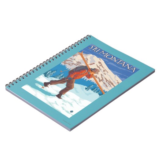 スキー運ズスノースキーモンタナ ノートブック (左側)