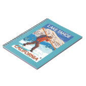 スキー運ヤーズスノースキー – タホー湖カリフォルニア ノートブック (左側)