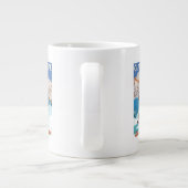 スキー運ヤーズスノースキー-ワシントン州氷河ピーク ジャンボコーヒーマグカップ (裏面)