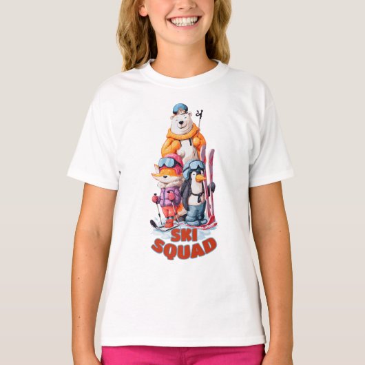 スキー部隊 Tシャツ (正面)