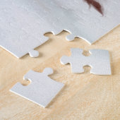 スキー雪山の芸術 ジグソーパズル (側面)