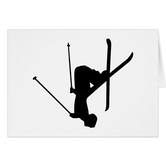 スキー (正面横)