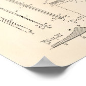 スキー1937特許芸術オールドピーパー ポスター (角)