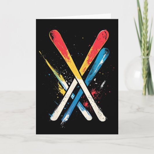 スキー1 カード (正面)