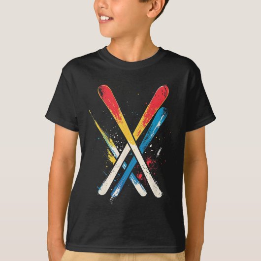 スキー1 Tシャツ (正面)