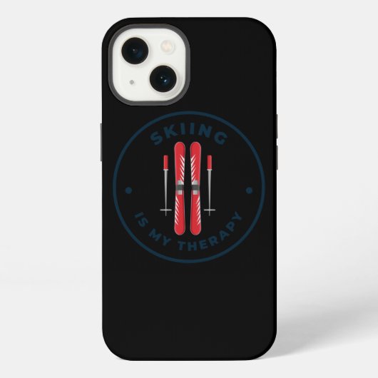 スキー73スキー好き iPhoneケース (裏面)