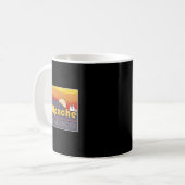 スキー アパッチ ニューメキシコ コーヒーマグカップ (正面左)