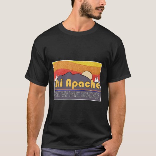 スキー・アパッチ ニューメキシコ Tシャツ (正面)