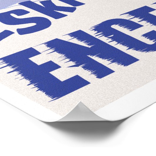 スキー・エンケラドゥス！ ポスター (角)