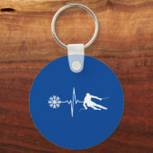 スキー キーホルダー (正面)