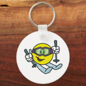 スキー キーホルダー (正面)