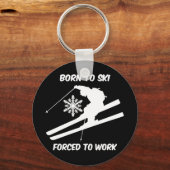 スキー キーホルダー (正面)