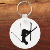 スキー キーホルダー (正面)