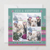 スキー&グリーティングクリスマスウィンタースノースキー3写真 (正面)