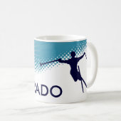 スキー・コロラド コーヒーマグカップ (正面右)