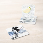 スキー・ザ・ロッキー – バンフ・カナダ スクエアペーパーコースター (インサイチュ)