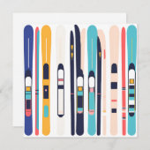 スキー シーズンカード (正面/裏面)