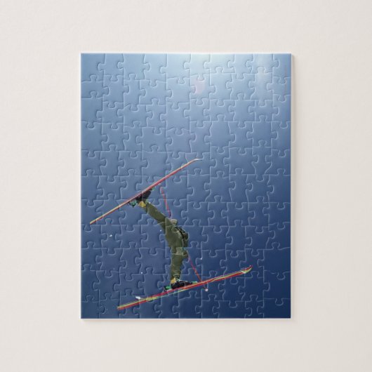 スキー ジグソーパズル (縦)