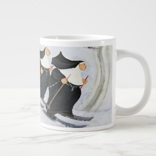 スキー ジャンボコーヒーマグカップ (右)