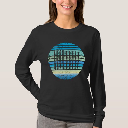 スキー - スキーボードコレクション 面白いスキー Tシャツ (正面)