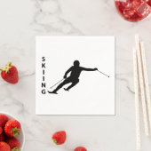 スキー スタンダードカクテルナプキン (インサイチュ)