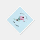 スキー スタンダードカクテルナプキン (角)