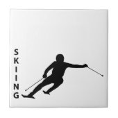 スキー タイル (正面)