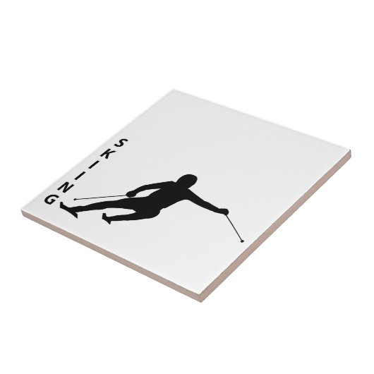 スキー タイル (側面)