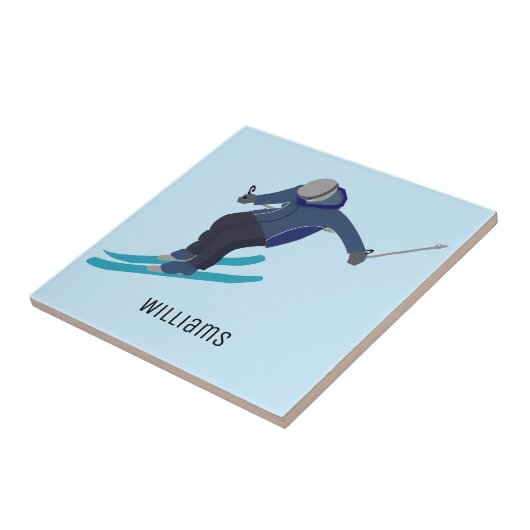 スキー タイル (側面)