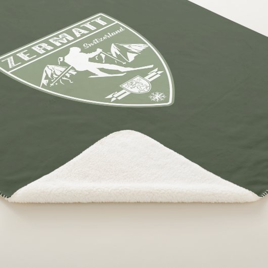 スキー·ツェルマット·スイス シェルパブランケット (3/4)