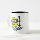 スキー ツートーンマグカップ (正面左)