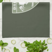 スキー·ドリッグス·アイダホ キッチンタオル (折り畳み)