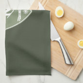 スキー·ドリッグス·アイダホ キッチンタオル (四つ折り)