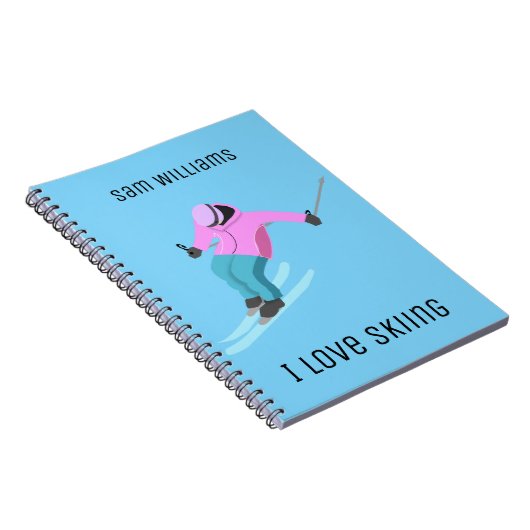 スキー ノートブック (右側)