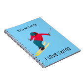 スキー ノートブック (右側)