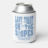 スキー・バチェロレッテ・パーティーの最後の乾杯 缶クーラー (缶裏面)