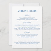 スキー・バチェロレッテ　最後の乾杯　ゲレンデで 招待状 (裏面)