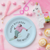 スキー ペーパープレート (パーティー)