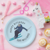 スキー ペーパープレート (パーティー)