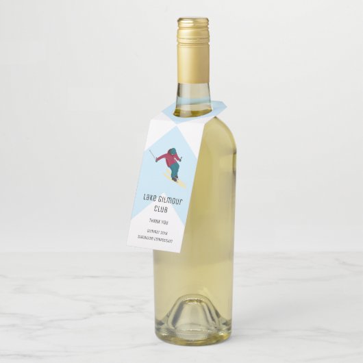 スキー ボトルネックタグ (アングル)