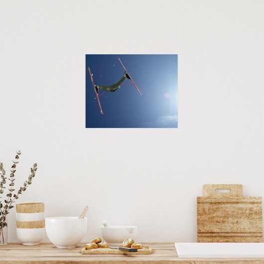 スキー ポスター (キッチン)