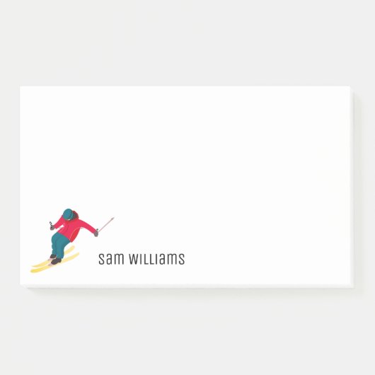 スキー ポストイット (正面)