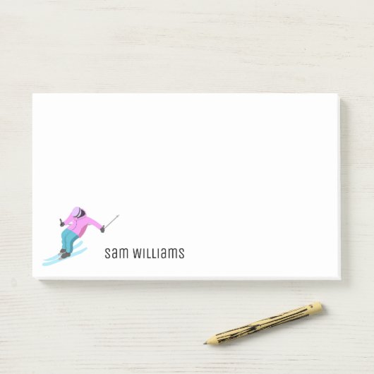 スキー ポストイット (デスク)