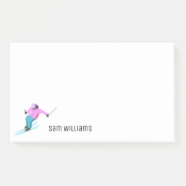 スキー ポストイット