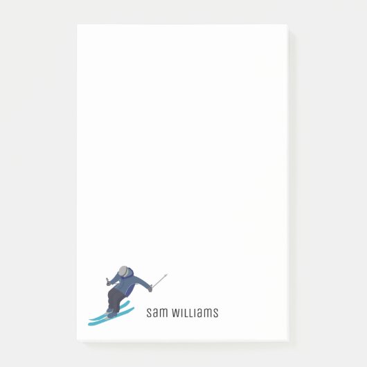 スキー ポストイット (正面)