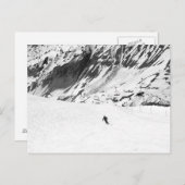 スキー ポストカード (正面/裏面)